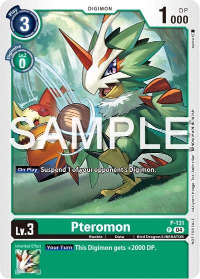 Pteromon (Digimon Liberator Promotion Pack) Digimon Promotion Cards card price
