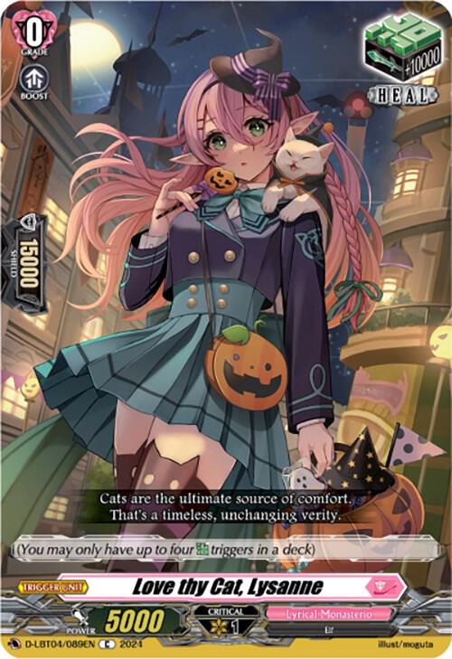 Love thy Cat, Lysanne - D-LBT04: Lyrical Monasterio ~Trick or