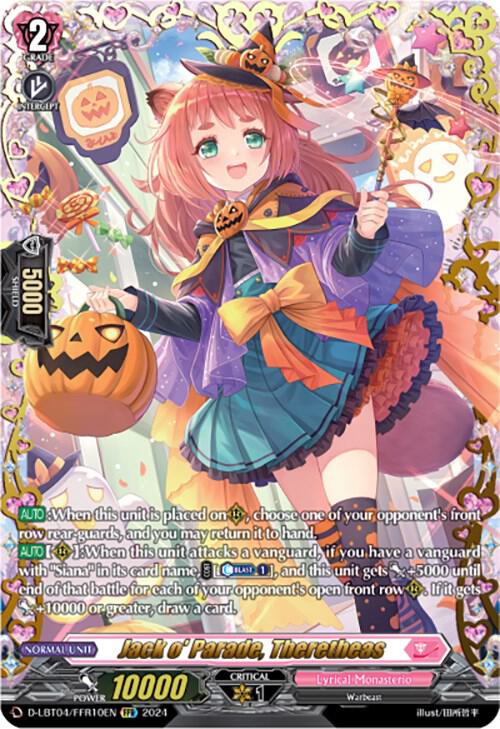 jack o parade theretheas ffr Price & Card Details — D-LBT04