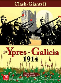 Clash of Giants II: Campaigns of Galicia and First Ypres, 1914 Board Game · GMT Games