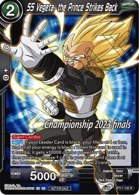 SS Vegeta, the Prince Strikes Back (2023 Championship Finals Celebration Pack) card art