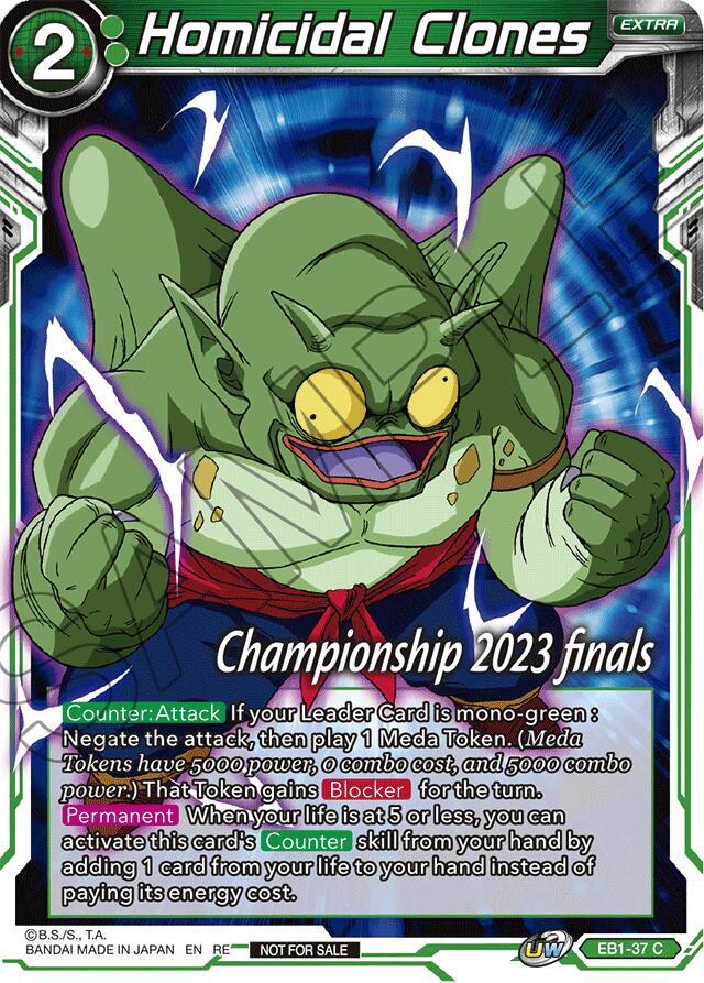 Homicidal Clones (2023 Championship Finals Celebration Pack