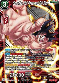 Son Goku, Full Power and Full Blast (2023 Championship Finals Zenkai Premium Pack) card art
