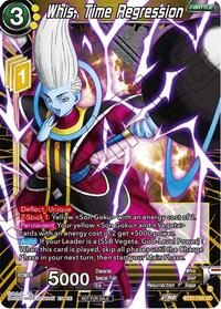 Whis, Time Regression (2023 Championship Finals Zenkai Premium Pack) card art