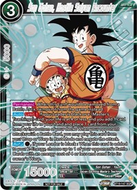 Son Gohan, Hostile Saiyan Encounter (Championship 2023 Reward Alternate Art Card Set) (Holo) card art