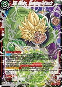 SS Broly, Surging Attack (Championship 2023 Reward Alternate Art Card Set) (Holo) card art