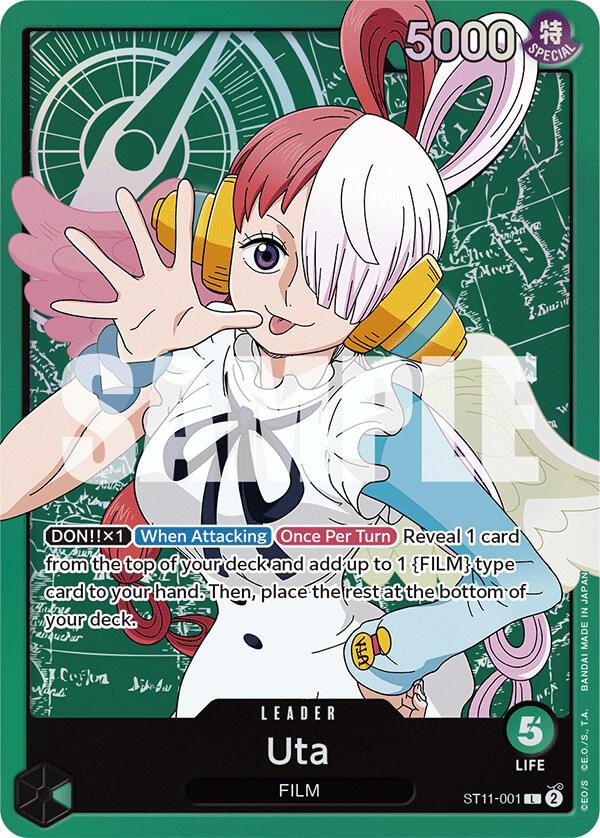 Uta (001) - Starter Deck 11: Uta - One Piece Card Game - TCGplayer.com