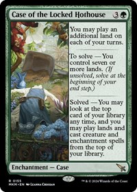 Case of the Locked Hothouse - Murders at Karlov Manor - Magic: The Gathering card