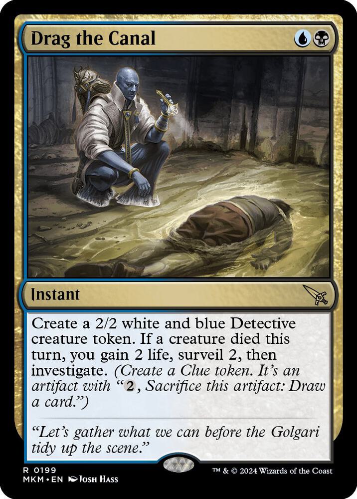Drag the Canal 199 card
