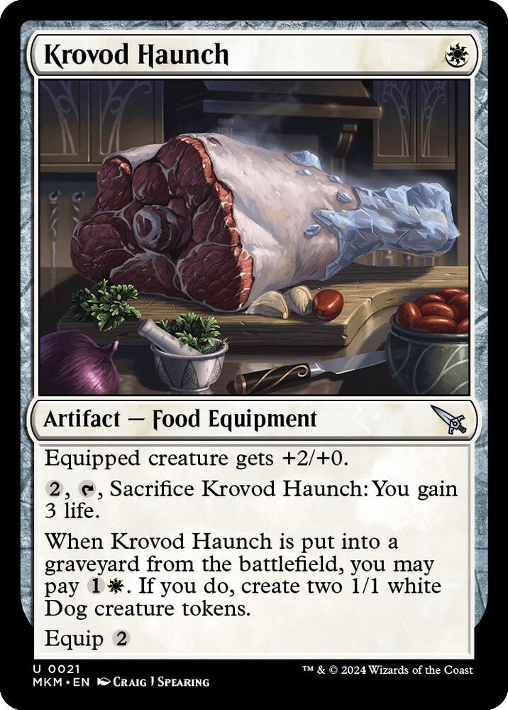 Krovod Haunch 21 card