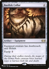 Basilisk Collar (2XM) - The List Reprints - Magic: The Gathering card
