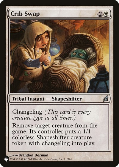Crib Swap (The List, from LRW) from LIST #LRW-11, Magic: The Gathering card