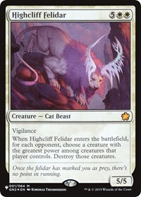 Highcliff Felidar (The List Reprints)