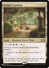 Jetmir's Garden (The List Reprints)