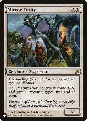 Mirror Entity (LRW) 31/301 – The List Reprints (Rare)
