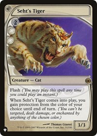 Seht's Tiger (The List Reprints)