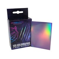 Prismatic Defender Card Sleeves Holographic Sleeves - Purple / Oracle (100-Pack)