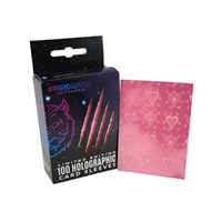 Prismatic Defender Card Sleeves Holographic Sleeves - Dark Pink / Pulsar (100-Pack)