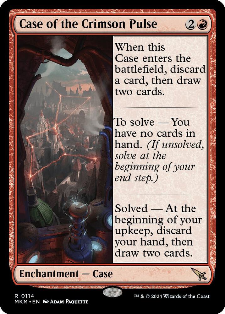 Case of the Crimson Pulse Murders at Karlov Manor Magic: The