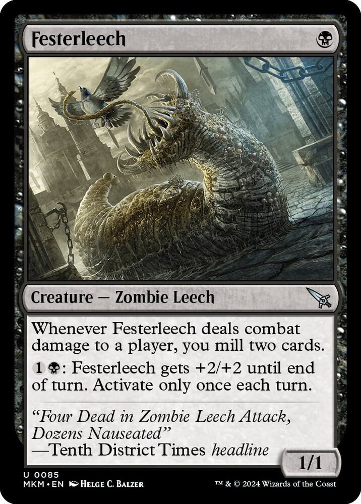 Festerleech 85 card