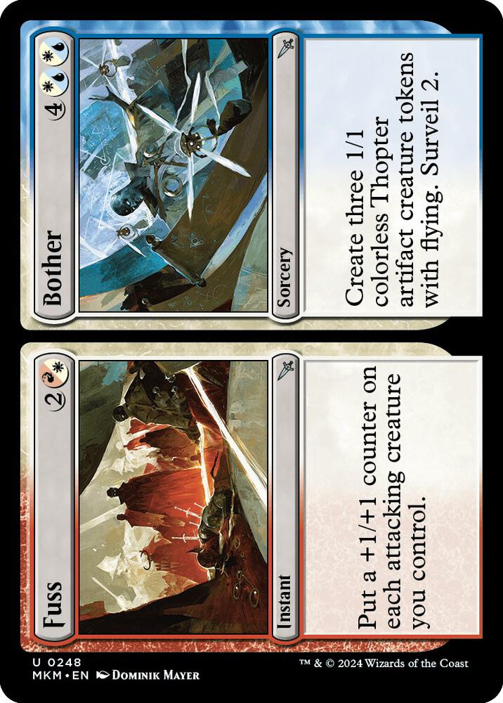 Fuss // Bother 248 card