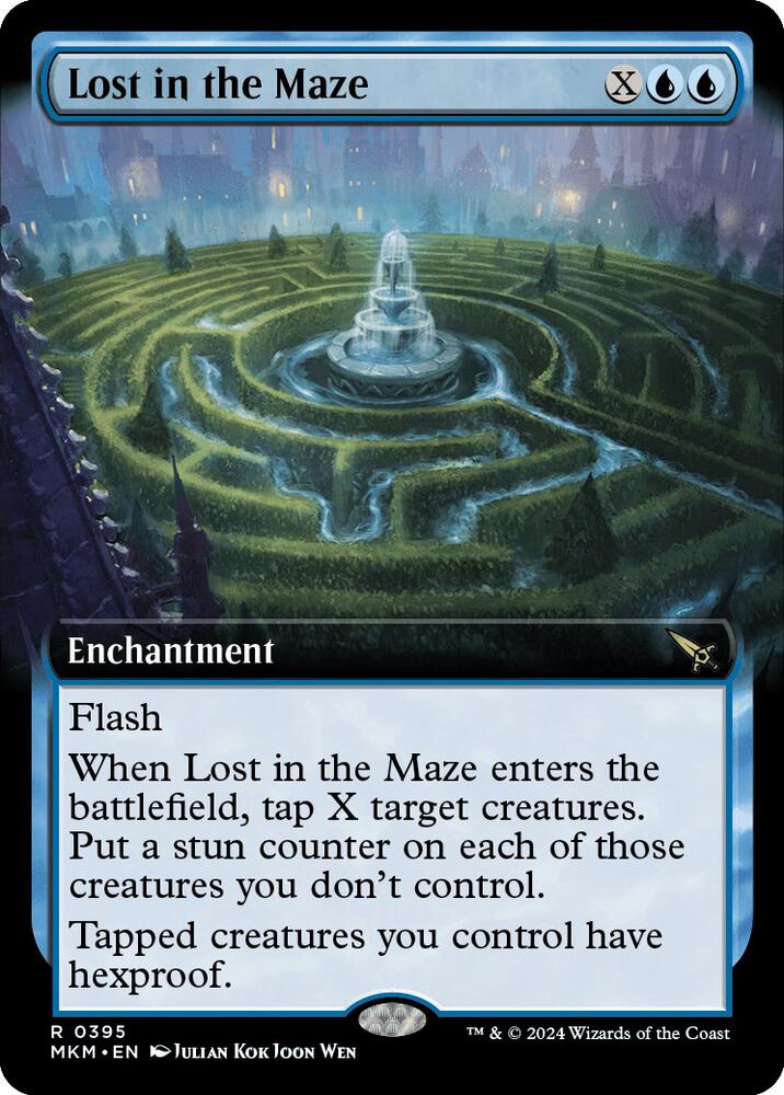 Lost in the Maze (Extended Art) 395 card