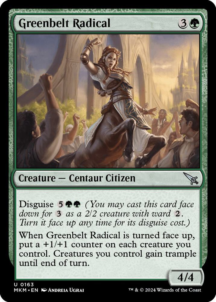 Greenbelt Radical 163 card