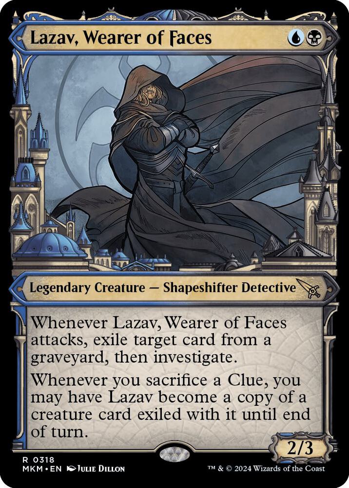 Lazav, Wearer of Faces (Showcase) (0318) 318 card