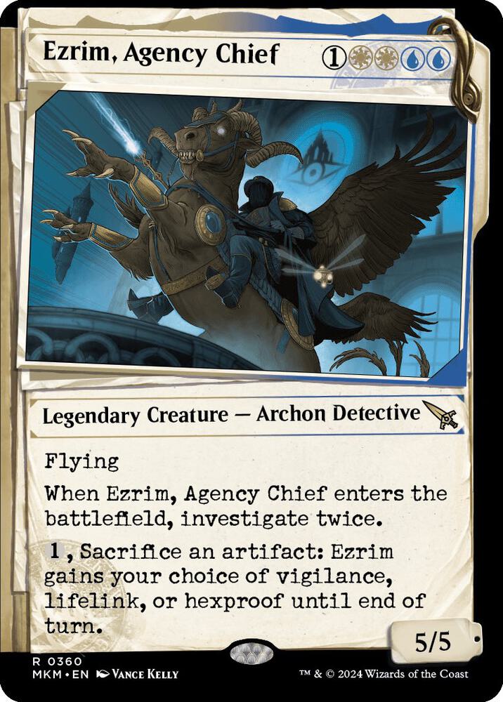 Ezrim, Agency Chief (Showcase) 360 card