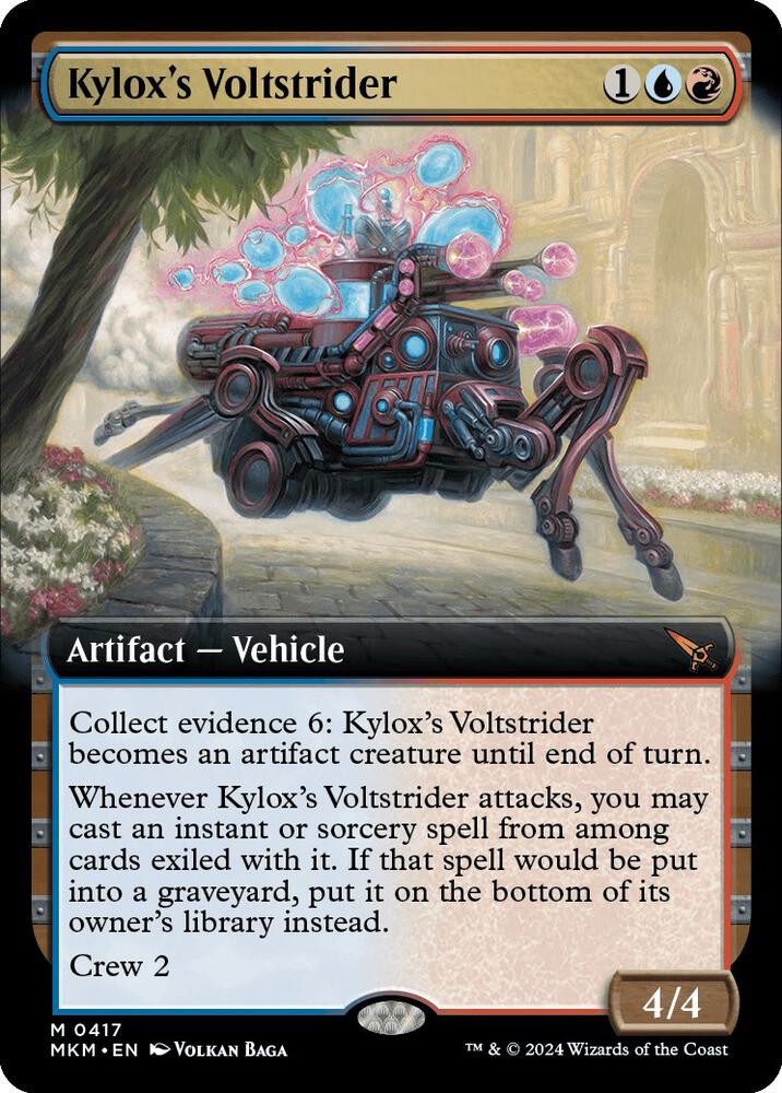 Kylox's Voltstrider (Extended Art) 417 card