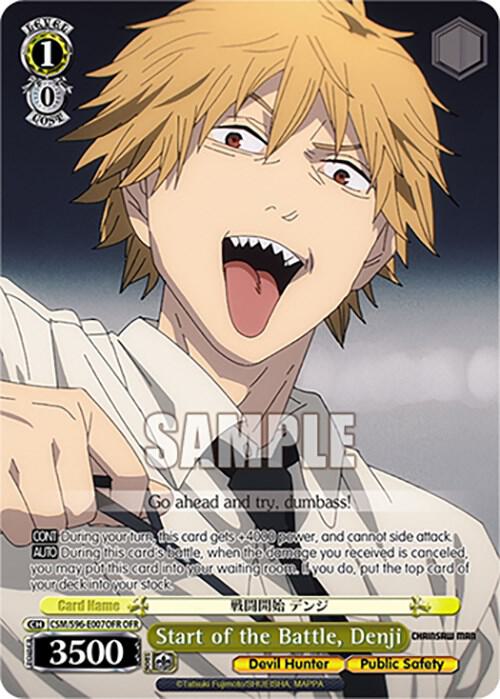 Start of the Battle, Denji (OFR)