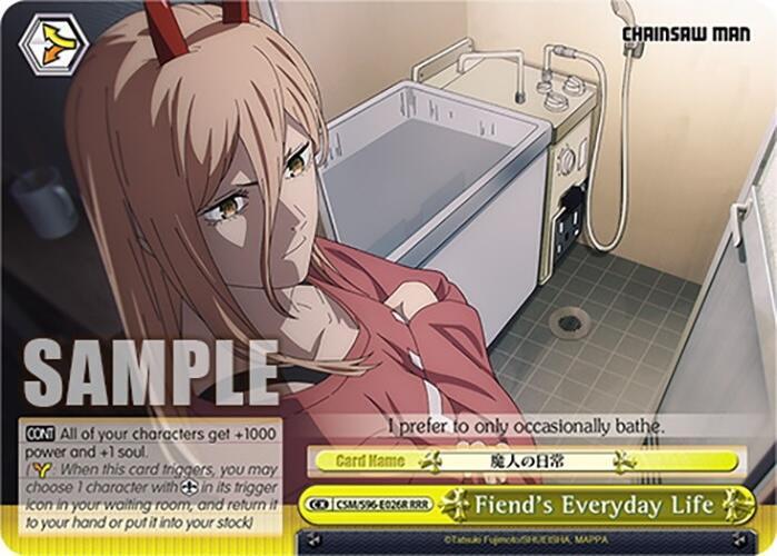 Fiend's Everyday Life (RRR)