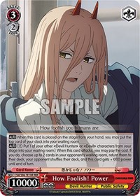 How Foolish! Power (RRR) - Chainsaw Man