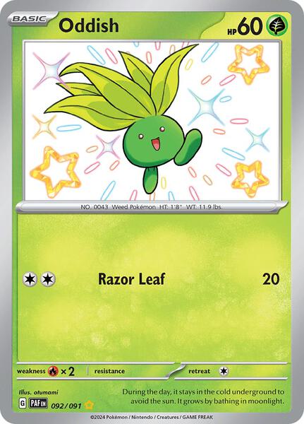Oddish card image