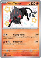 Paldean Tauros - 111/091 - SV: Paldean Fates - Pokemon