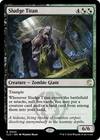Sludge Titan - Ravnica: Clue Edition - Magic: The Gathering card