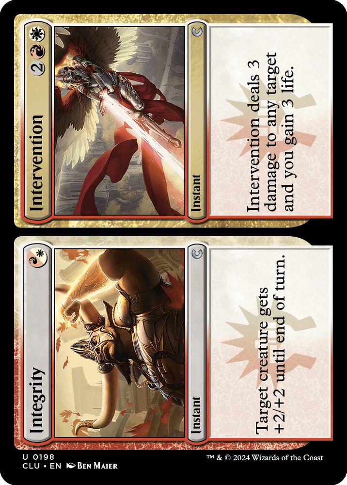 Integrity // Intervention - Ravnica: Clue Edition - Magic: The Gathering