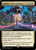 Leyline of the Guildpact ギルドパクトの力線 4枚 力線の束縛 (Leyline Binding) · Dominaria United (DMU) #24