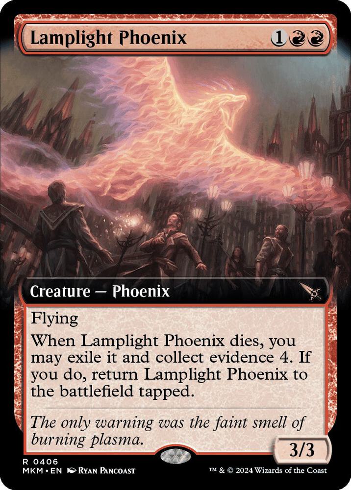 Lamplight Phoenix (Extended Art) 406 card