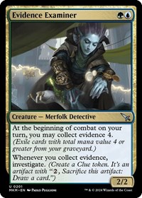 Evidence Examiner - Murders at Karlov Manor - Magic: The Gathering card
