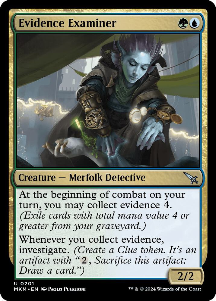 Evidence Examiner - Murders at Karlov Manor - Magic: The Gathering Evidence Examiner - Murders at Karlov Manor - Magic: The Gathering