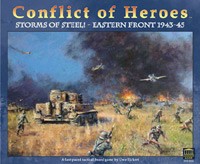 Conflict of Heroes: Storms of Steel! Board Game from Academy Games Pokemon card image