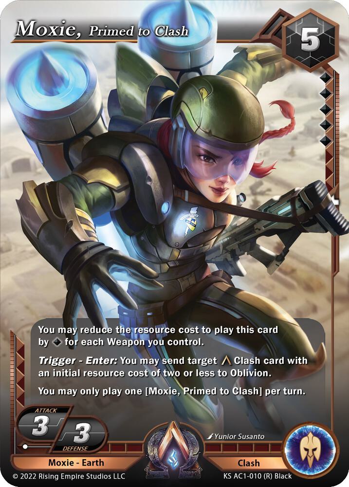 Moxie, Primed to Clash
