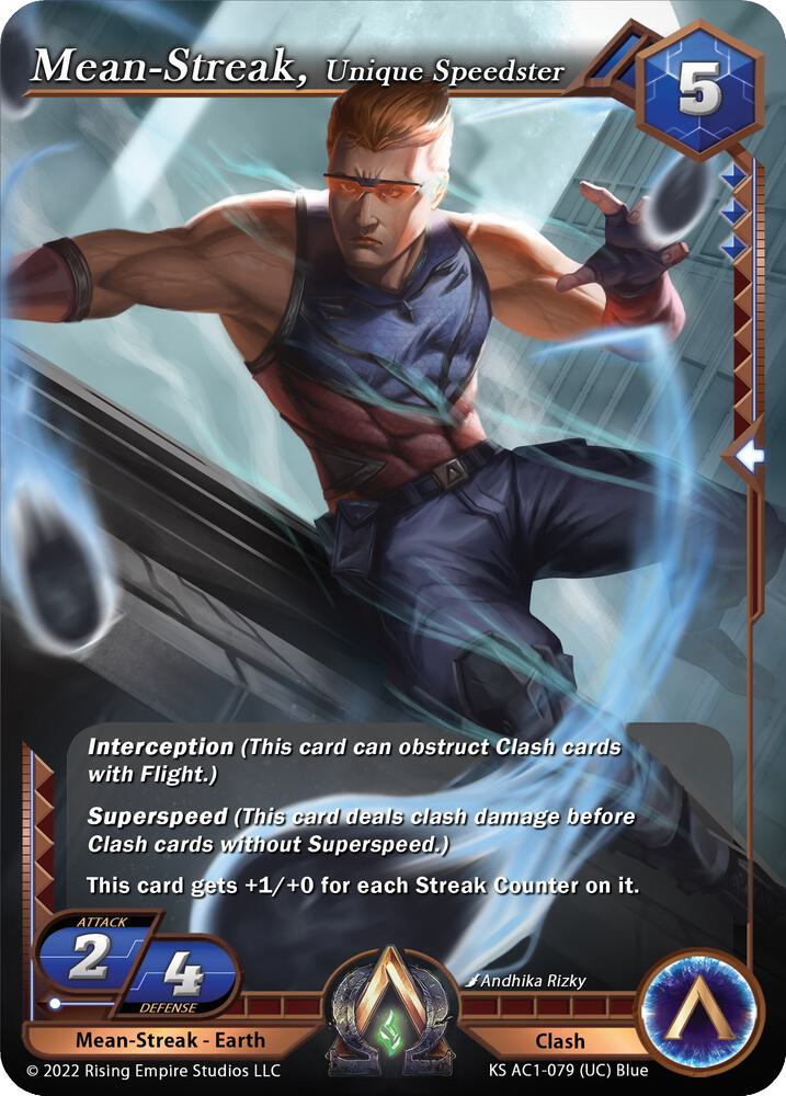 Mean-Streak, Unique Speedster