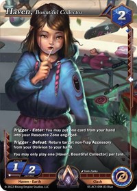 Haven, Bountiful Collector