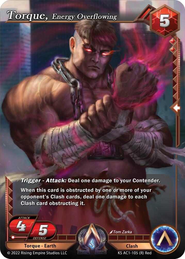 Torque, Energy Overflowing