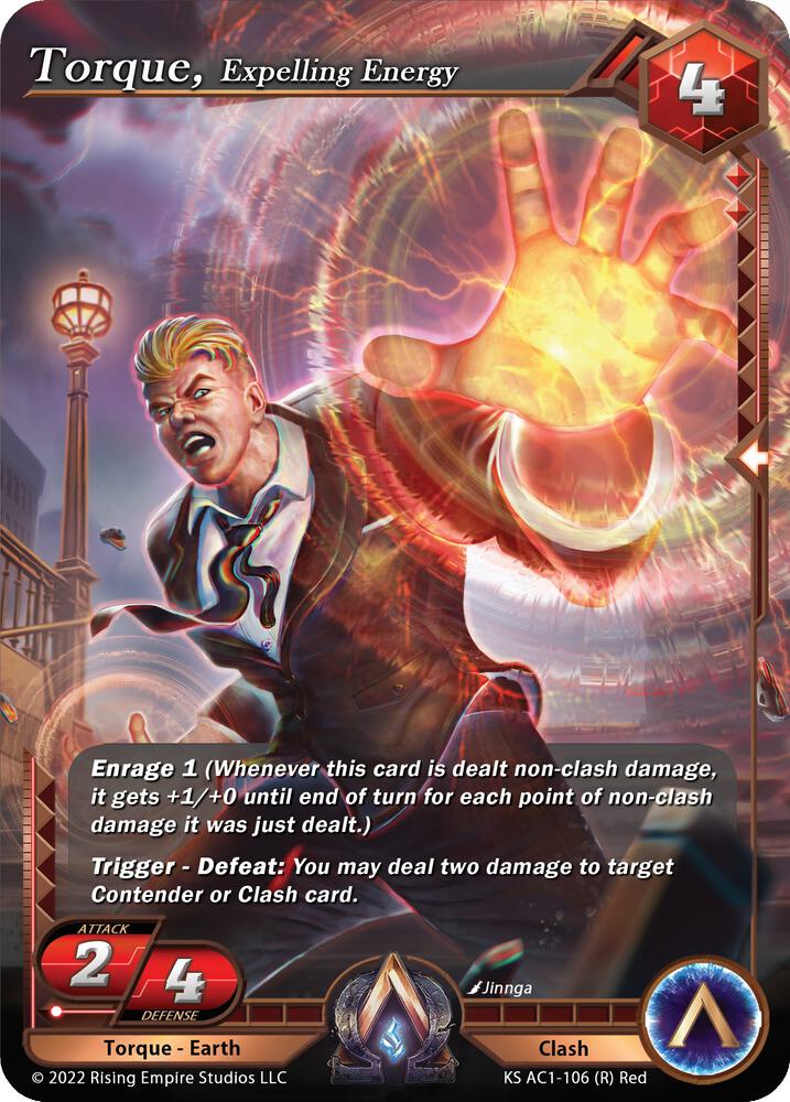 Torque, Expelling Energy