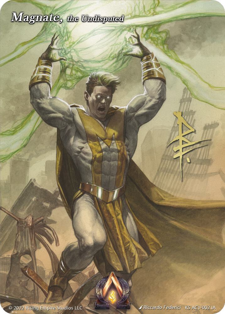 Magnate, the Undisputed (Iconic Art)