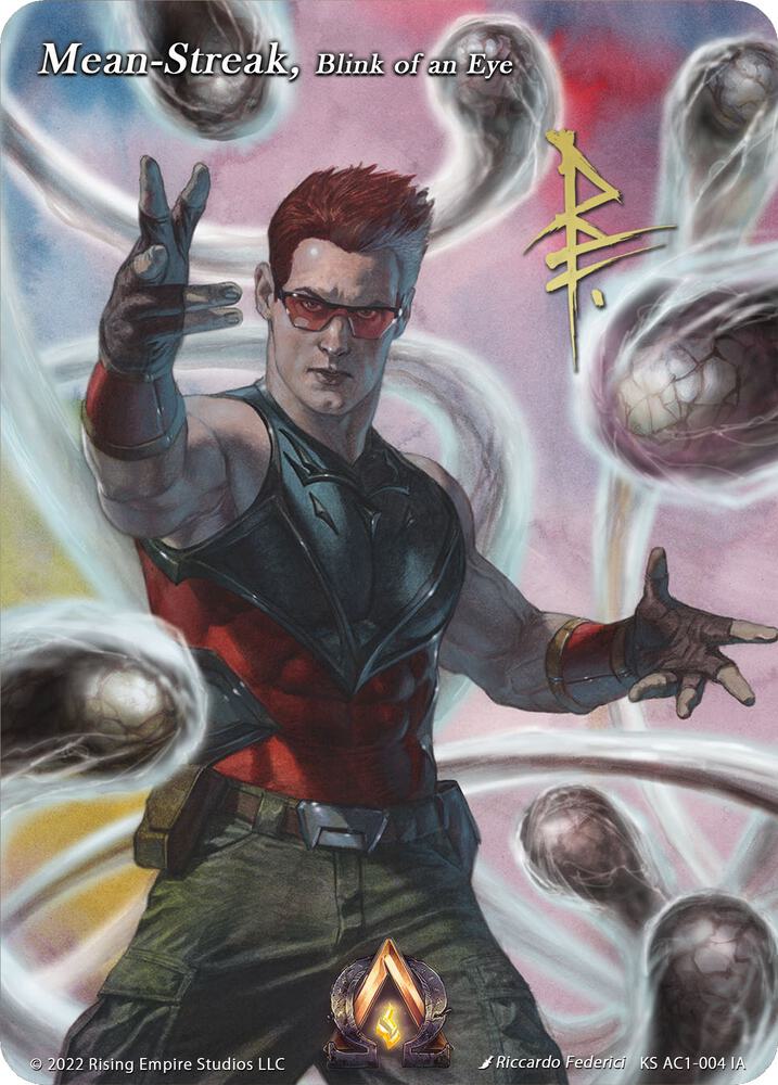 Mean-Streak, Blinke of an Eye (Iconic Art)