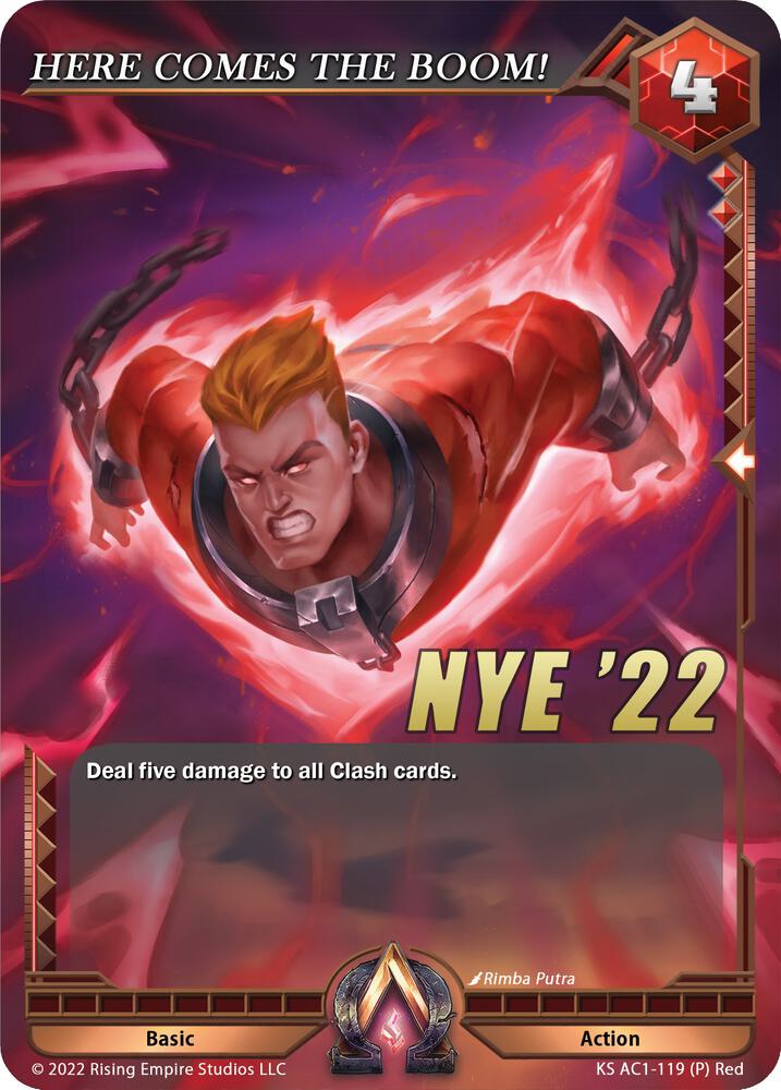 HERE COMES THE BOOM! (NYE Promo)